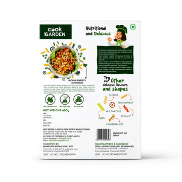 100% Semolina Combo | No Maida | High Protein & Fiber Penne, Fusilli, Macaroni Pasta (Pack of 3)